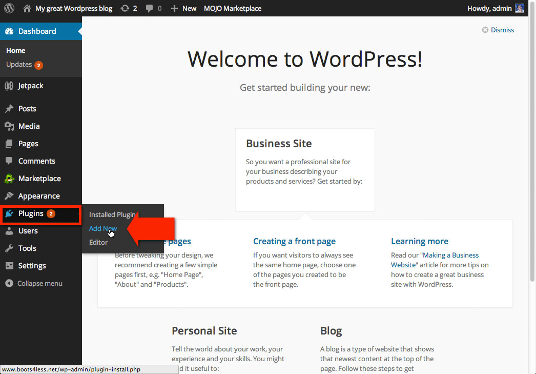 installing woocommerce 