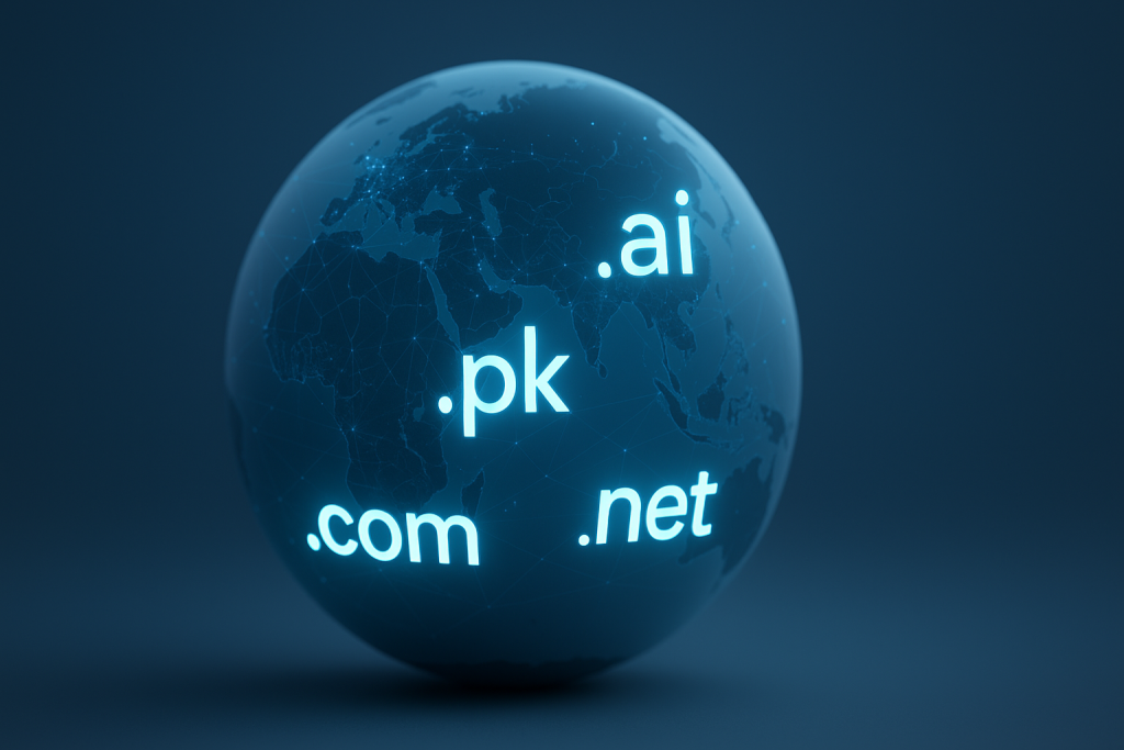 .AI vs .PK vs .COM: Domain Guide for Pakistani Brands